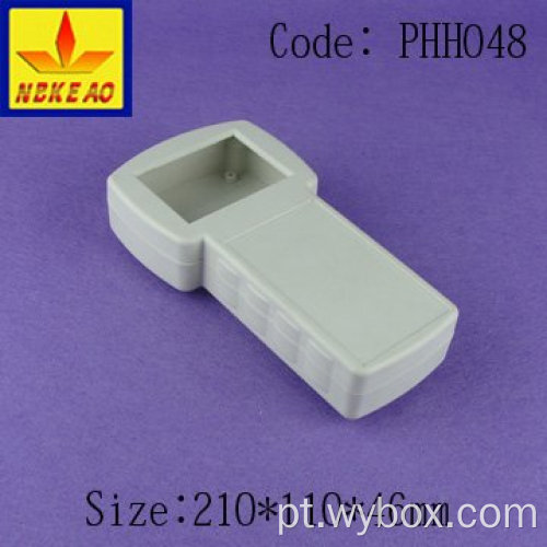 Caixa de plástico T Hand Held Caixa eletrônica caixa de plástico portátil caixa de dispositivo eletrônico PHH048 com tamanho 210X110X46 mm